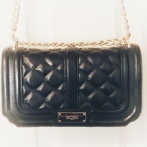 BCBG cross body bag. Black